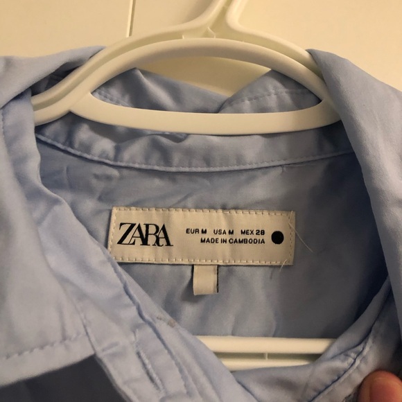 Zara Short Sleeve Button Up Shirf - Picture 2 of 2